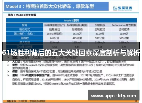 61场胜利背后的五大关键因素深度剖析与解析